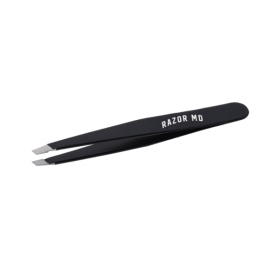 RAZOR MD Slanted Blackout TWEEZERS