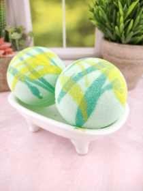 Lemongrass Green Tea bath bomb