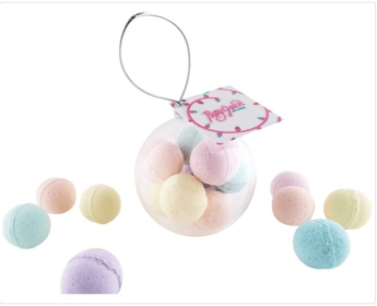 Christmas Ornament with Mini Bath Bombs