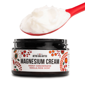 Magnesium Cream | Highly Concentrated | Vanilla Rose Scent