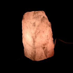 Rose Quartz | Natural Lamp | 4.5 -6"