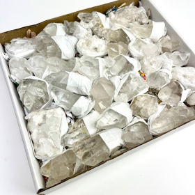 Clear Quartz | Clusters | "A" Grade | 50-150g | Flat Case