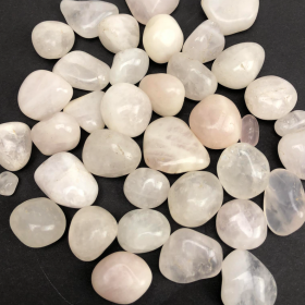 Rose Quartz B Grade | Tumbled | 1 Kilo Bag | 15-35mm | Brazil