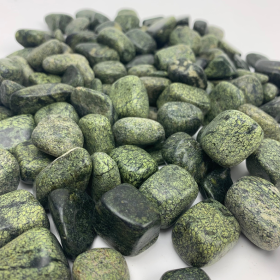 Green Lace Agate | Tumbled  | Kilo Lot | 10-20mm