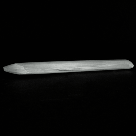 *Rounded Selenite Single Terminated Ruler | 15 cm | Morocco