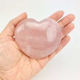 Rose Quartz Heart 3-4"