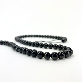 Shungite Round Beads 6mm