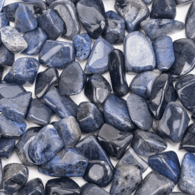 Dumortierite Tumbled KILO 10-30mm Mozambique