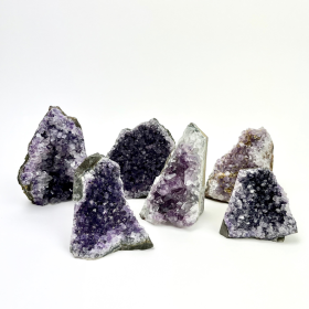 Amethyst | Cut Base Cluster | 36-40lb Case LOT | 3-8" Assorted Sizes | Uruguay