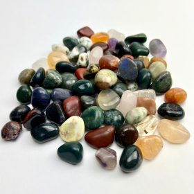 Mixed Stone | Tumbled | 15-25mm | 1 lb | India