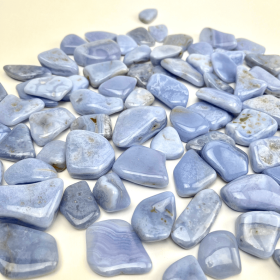 Blue Lace Agate | Tumbled | 25-35mm