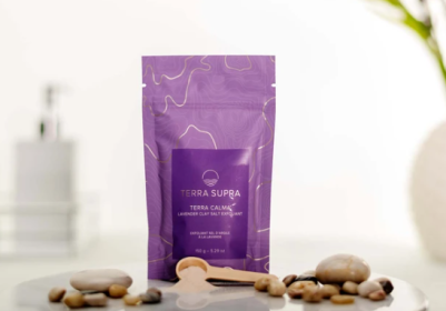 Terra Calma Lavender Clay Salt Exfoliant