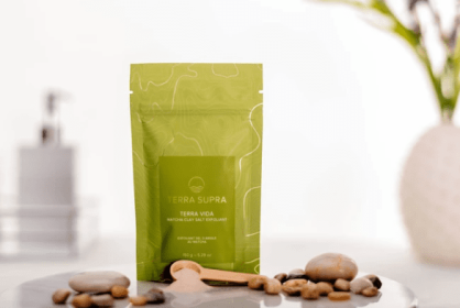 Terra Vida Matcha Clay Salt Exfoliant