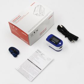 Fingertip Pulse Oximeter Blood Oxygen SPO2 Heart Rate O2 Patient Monitor