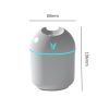 250ML Mini Ultrasonic Air Humidifier USB Essential Oil Diffuser Purifier Aroma Anion Mist Maker