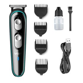 Men's professional multifunctional hair clipper and beard trimmer kit 5 in 1 set