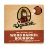 Dr. Squatch Natural Bar Soap, Wood Barrel Bourbon, 5 oz