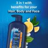 Suave Men 3 in 1 Mens Hair;  Face and Body Wash;  30 oz