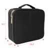 Professional Cosmetic Makeup Bag Organizer Makeup Boxes Black-S YF