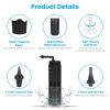 Ear Wax Water Flush Machine Ear Flusher for Adults Ear Washer Electric Ear Wax Removal Kit with 3 Modes 6 Ear Tips IPX7 Waterproof USB Rechargeable