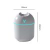 250ML Mini Ultrasonic Air Humidifier USB Essential Oil Diffuser Purifier Aroma Anion Mist Maker