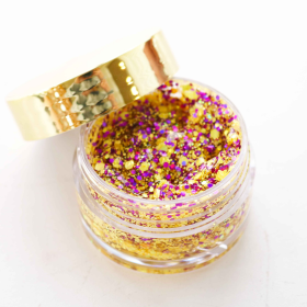 Tinsel Face Glitter (Color: Geaux)