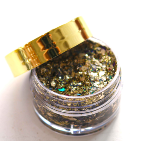 Tinsel Face Glitter (Color: Voodoo)