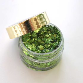 Tinsel Face Glitter (Color: Shamrocked)