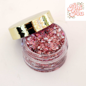 Tinsel Face Glitter (Color: Phi Mu)