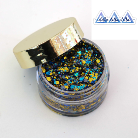 Tinsel Face Glitter (Color: Tri Delta)