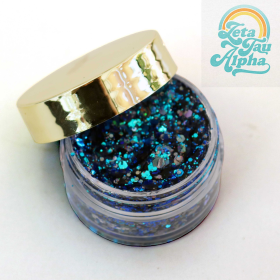 Tinsel Face Glitter (Color: Zeta Tau Alpha)