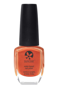 Suncoat Water-based Nail Polish (Color: Soft Coral (Vegan), size: 11ml / 0.37oz)