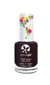 Suncoatgirl water-based peel off nail polish for kids (Color: Girl Power (creamy deep egg plant purple), size: 9ml/ea)