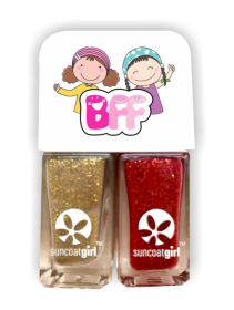 BFF Duo Nail Polish Sets Holiday Addition (2 piece set) (Color: Sun-Kissed, size: 2 x 5ml)