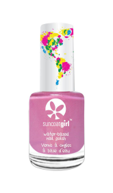 Suncoatgirl water-based peel off nail polish for kids (Color: Eye Candy (rose pink with gold undertone), size: 9ml/ea)