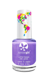 Suncoatgirl water-based peel off nail polish for kids (Color: Majestic Purple (metallic purple), size: 9ml/ea)