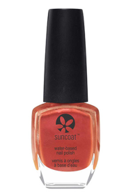 Suncoat Water-based Nail Polish (Color: Sienna (Vegan), size: 11ml / 0.37oz)