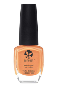 Suncoat Water-based Nail Polish (Color: Apricot, size: 11ml / 0.37oz)