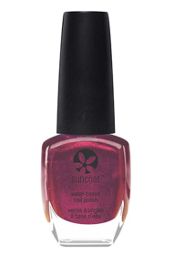 Suncoat Water-based Nail Polish (Color: Red Ocher (Vegan), size: 11ml / 0.37oz)