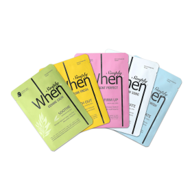 Fantastic Five Assorted Sheet Mask (5 Piece Set) - Simply When (size: 115 ml / 4 fl oz)