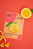 Vegan Citron Brightening & Tone Up Sheet Mask - Simply When