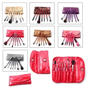 Seven Heaven Best Of Beauty Brushes (Color: Powder Pink)