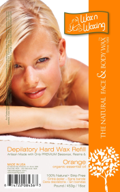 Wax n Waxing Depilatory Hard Wax - Refill (size: 16oz)