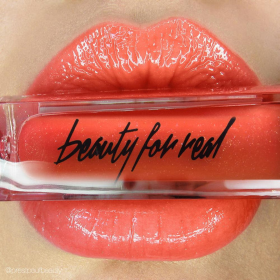 Lip Gloss + Shine (Color: Orange Rush - Bright coral orange)