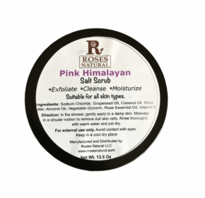 Emulsifying Body Scrub (Color: pink, size: 10 oz)