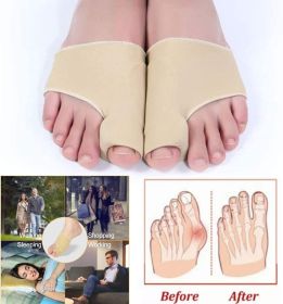 Big Toe Bunion Corrector Splint Straightener Valgus Pain Relief  Big Bone Orthopedic Bunion Correction Pedicure Socks Silicone Corrector Braces Toes S (Option: black-4)