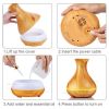 400ml Aroma Essential Oil Diffuser Ultrasonic Air